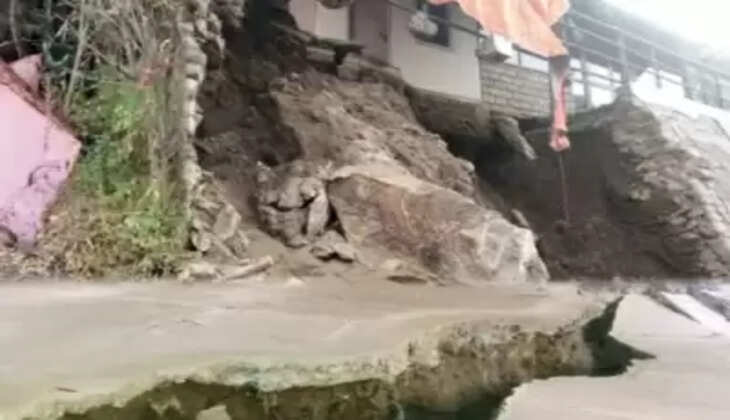 जोशीमठ भू-धसाव मामला: लगातार स्थिति हो रही गम्भीर, मंदिर ढहने से लोगो मे बड़ी दहशत, कल जोशीमठ जाएंगे सीएम धामी