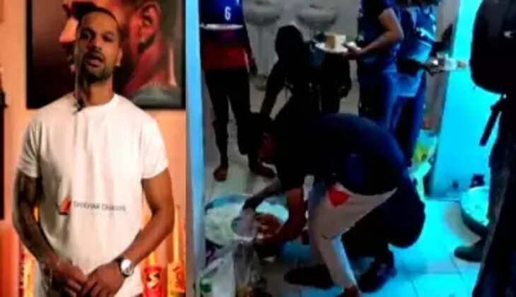 खिलाड़ियों को शौचालय में रखा खाना परोसे जाने पर शिखर धवन ने यूपी सीएम से की कार्रवाई की मांग
