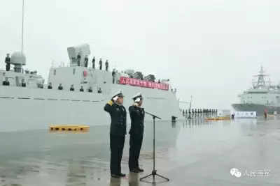 43वीं चीनी नौसेना एस्कॉर्ट टास्क फोर्स अदन की खाड़ी के लिए रवाना
