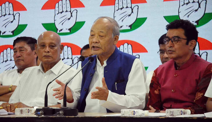 मणिपुर पर सर्वदलीय बैठक के बाद कांग्रेस ने सीएम को तत्काल हटाने की मांग की