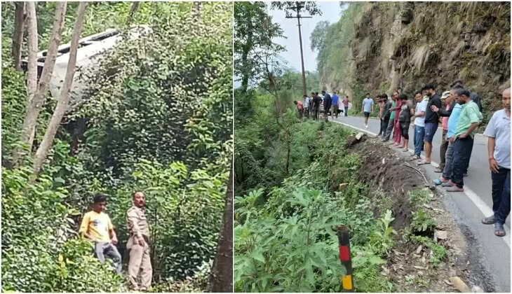 ऊखीमठ चमोली नेशनल हाईवे पर बड़ा हादसा, एक ही परिवार के 9 घायल