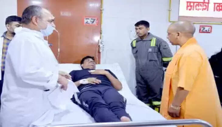 योगी ने दिए लखनऊ के होटल में आग की घटना की जांच के आदेश