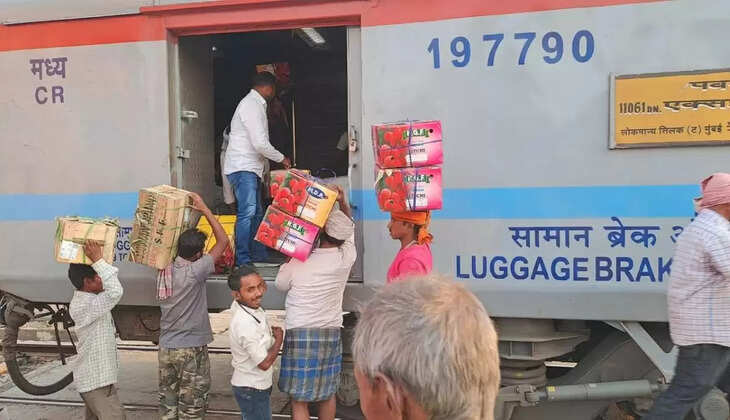 मुजफ्फरपुर जंक्शन से 10,412 क्विंटल लीची की रिकॉर्ड लोडिंग, 12 राज्यों में भेजा गया फल