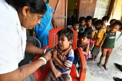 केंद्र ने राज्यों से कहा, 9 महीने से 5 साल तक के बच्चों को एक और एमआरसीवी खुराक दें