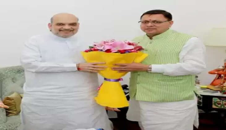 गृह मंत्री अमित शाह से मिले उत्तराखंड सीएम पुष्कर सिंह धामी- एक घंटे तक चली मुलाकात में उत्तराखंड के मुद्दों पर हुई गहन चर्चा