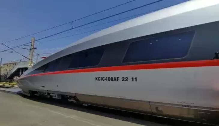 चीन से विदेशों में निर्यात की जाने वाली पहली हाई-स्पीड ईएमयू आधिकारिक तौर पर संचालित