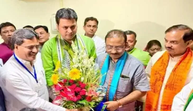 पूर्व सीएम बिप्लब कुमार देब त्रिपुरा से राज्यसभा के लिए चुने गए