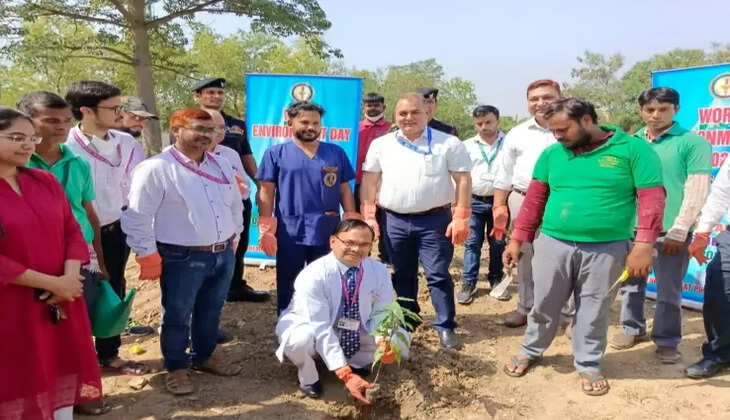 पटना एम्स में विश्व पर्यावरण सप्ताह का आयोजन, प्लास्टिक प्रदूषण दूर करने का लिया गया संकल्प