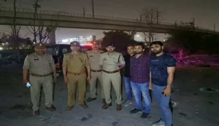 पुलिस और गैंगस्टर एक्ट में वांछित 25,000 के इनामी बदमाश के बीच हुई मुठभेड़