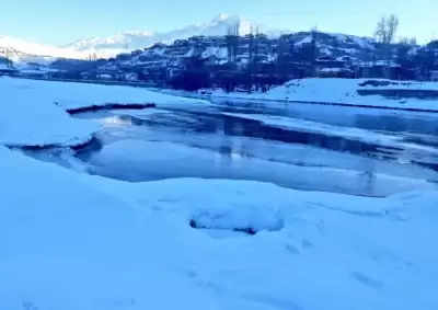 जमाव बिंदु के नीचे चला गया श्रीनगर का तापमान