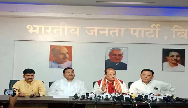 बिहार विधानसभा में सुरक्षा प्रहरी नियुक्ति घोटाले की तैयारी : विजय सिन्हा