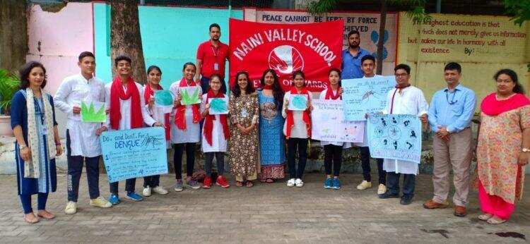 हल्द्वानी-नैनी वैली के छात्र-छात्राओं ने चलाया जागरूकता अभियान, ऐसे दी लोगों को डेंगू से बचाव की जानकारी