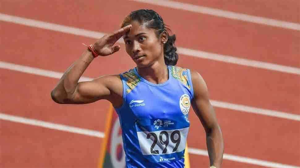नई दिल्ली-युवा स्प्रिंटर हिमा दास का चौथा गोल्ड, बाढ़ पीडि़तों के लिए राहत कोष में दी आधी तनख्वाह