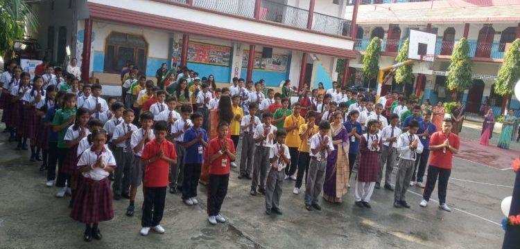 हल्द्वानी- देशभक्ति के रंग में डूबा क्वींस स्कूल, बच्चों ने ऐसे मनाया स्वतंत्रता दिवस