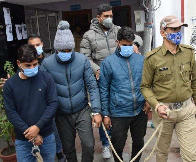 हल्द्वानी-इस जेल में बंद कैदी ने मांगी थी ज्वैलरी शोरूम की मालकिन से रंगदारी, पांच लोग गिरफ्तार