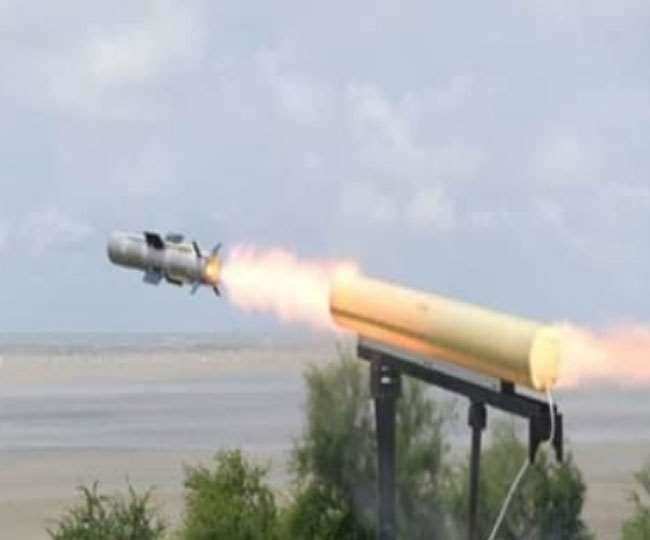 भारत में एंटी टैंक मिसाइल का सफल परीक्षण, दुश्मनों के उड़े होश
