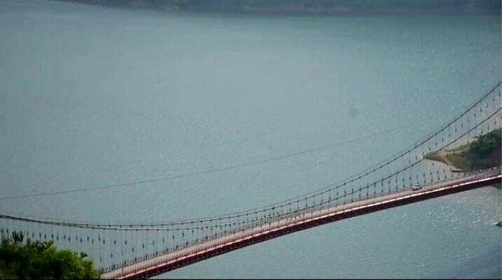 टिहरी — 14 साल बाद बनकर तैयार हुआ 300करोड़ का झूला पुल, पीएम मोदी कर सकते है उद्घाटन