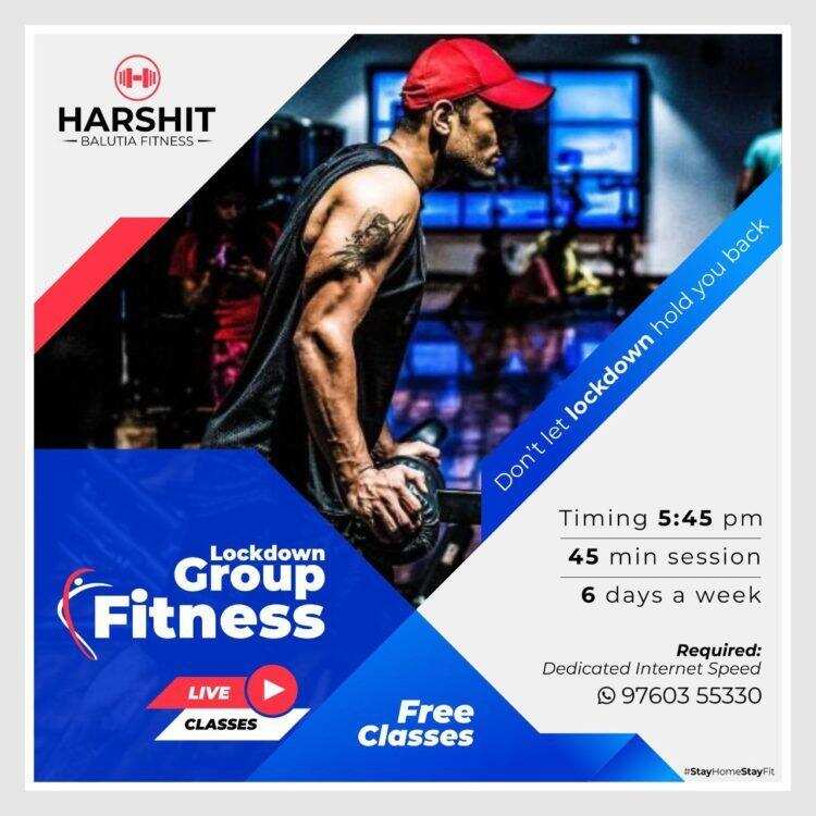 हल्द्वानी-अब लॉकडॉउन में फिटनेस की समस्या छोड़िये, यहाँ मिलेगी आपको ऑनलाइन फ्री ट्रेंनिग