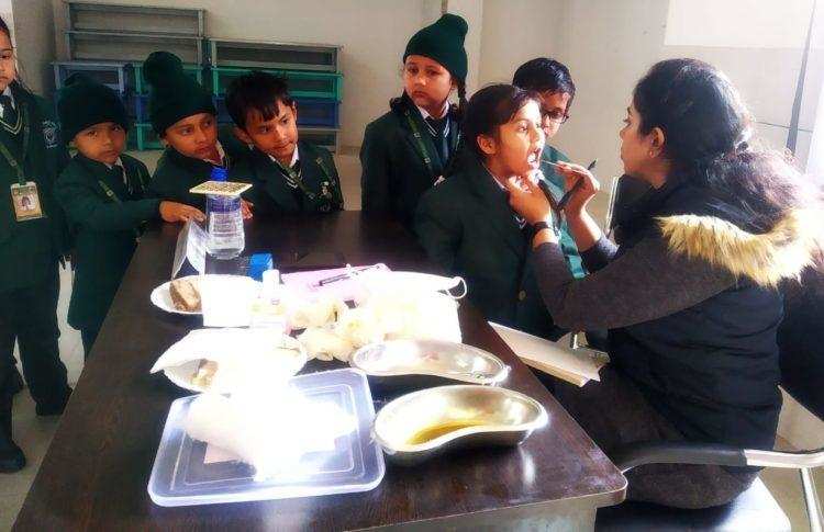 हल्द्वानी- दिल्ली पब्लिक स्कूल में स्वास्थ्य परीक्षण शिविर आयोजित