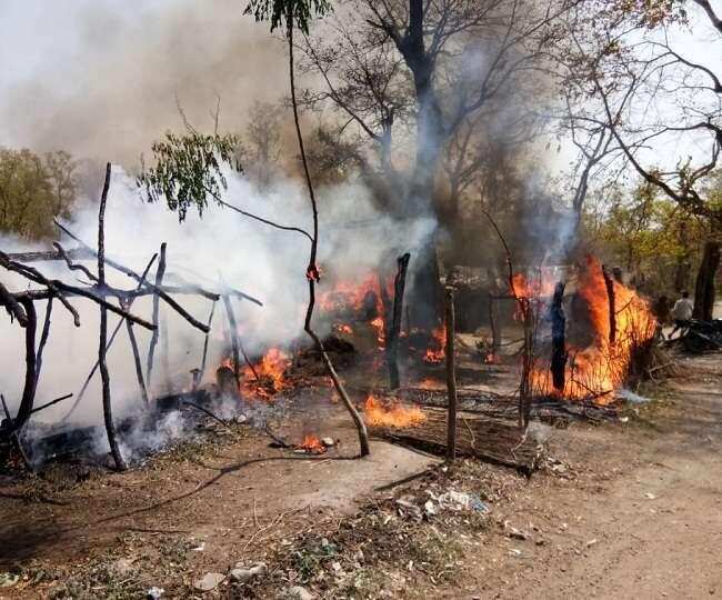 हल्द्वानी- (दर्दनाक) आग की लपटों में घिरा रहा 16 दिन का नवजात, झोपड़ी में जलता देखते रह गये लोग