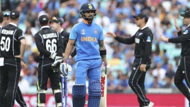 नई दिल्ली-पहले ही अभ्यास मैच में ढेर हुई विश्वकप की दावेदार टीम इंडिया, ग्रांडहोम ने ऐसे उखाड़ा कोहली का ऑफ स्टंप