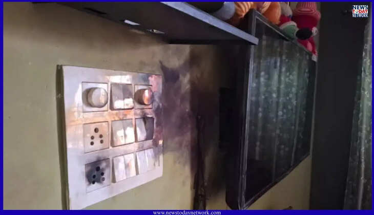 हल्द्वानी - निर्माणाधीन भवन में करंट आने से मजदूर झुलसा, पड़ोसी मकान मीटर सहित सभी उपकरण फुंके