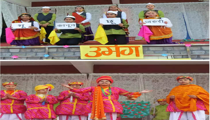 "उमंग 2025: भारतीय संस्कृति और उत्तराखंड की धरोहर के रंग में रंगा भव्य सांस्कृतिक कार्यक्रम"