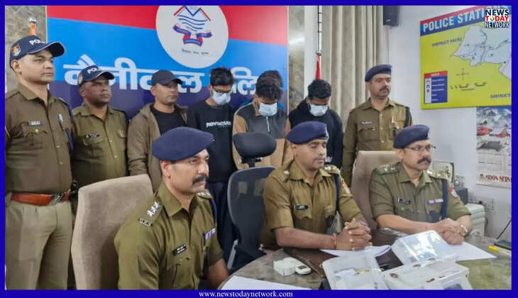 हल्द्वानी - नैनीताल पुलिस ने अंतरराज्यीय साइबर फ्रॉड गिरोह का किया भंडाफोड़, तीन करोड़ से अधिक लेनदेन, 4 आरोपी गिरफ्तार