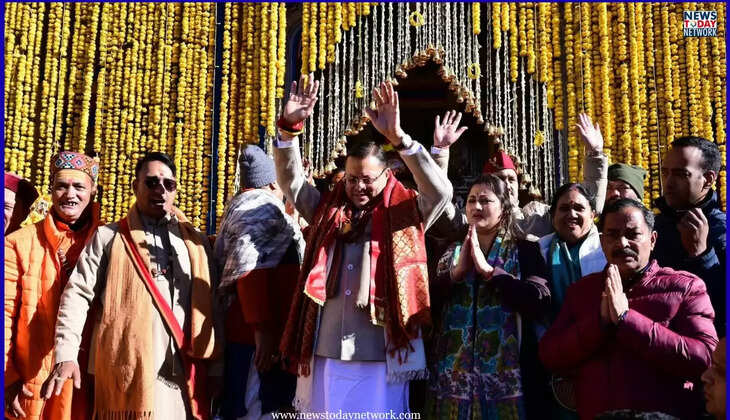 उत्तराखंड - केदारनाथ धाम के खुल गए हैं कपाट, जयघोषों से गूंज उठी घाटी, मुख्यमंत्री धामी ने की विशेष पूजा-अर्चना&nbsp;
