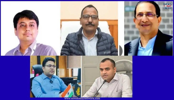 उत्तराखंड - प्रदेश के यह पांच जिलाधिकारी देश के टॉप 100 कलेक्टरों में शामिल, नैनीताल DM ललित मोहन रयाल भी शामिल&nbsp;