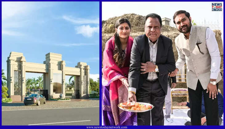 किच्छा - पाल सुमीरा रेजिडेंसी में मंदिर निर्माण कार्य का हुआ शुभारंभ, आधुनिकता और अध्यात्म का संतुलित मेल है टाउनशिप 