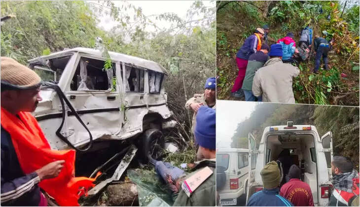 Uttarakhand Road Accident - अब यहां हुआ दर्दनाक सड़क हादसा, वाहन खाई में गिरने से दो लोगों की हुई मौत 