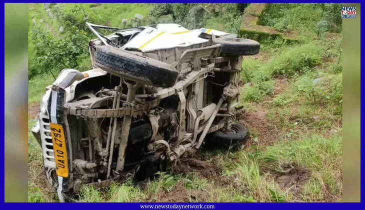 Uttarakhand Accident -- यहां सुबह - सुबह गहरी खाई में गिरी कार, चालक की मौके पर मौत