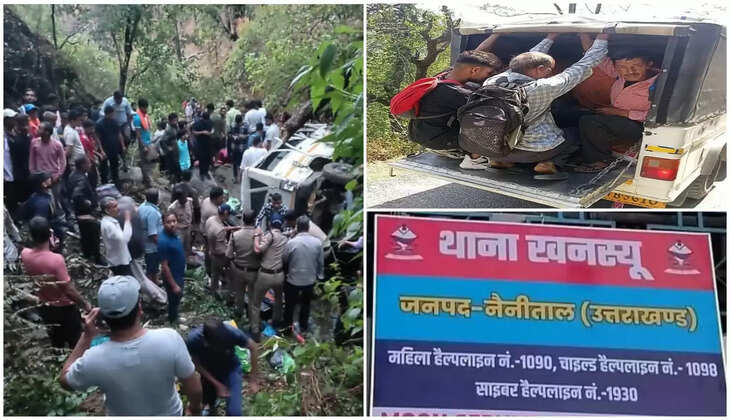 ओखलकांडा - काल बनकर दौड़ रहे हैं ओवरलोड वाहन, सात मौतों के बाद भी नहीं सुधर रहे चालक, पांच सीटर में ठूंसी 15 सवारी&nbsp;