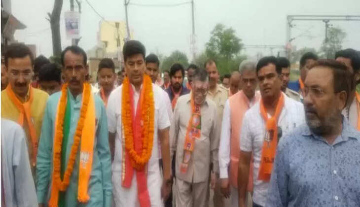 उमेश गौतम का चुनाव प्रचार तेज 