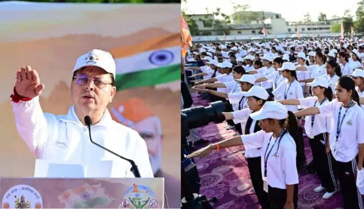 हल्द्वानी - मुख्यमंत्री धामी ने रन फॉर अवेयरनेस रैली को दिखाई हरी झंडी, नशे को 'ना' जीवन को 'हां' का दिलाया संकल्प