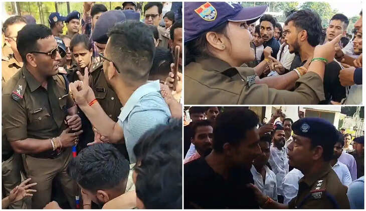 हल्द्वानी - MBPG कॉलेज में जमकर हुआ बवाल, पुलिस से छात्रों की तीखी नोकझोंक, छात्रों के अरमानों में फिर गया पानी&nbsp;