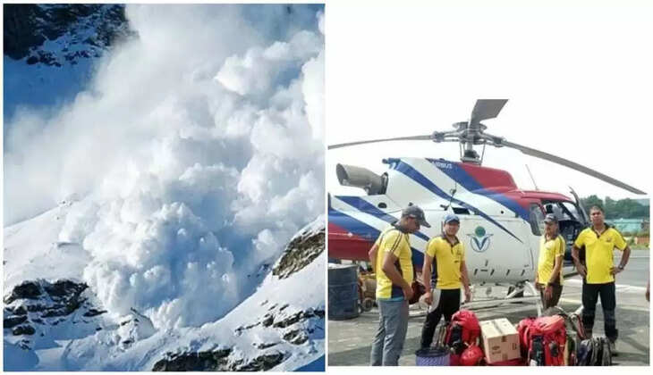 Avalanche in Uttarakhand - उत्तराखंड में एवलांच की चपेट में आने से 02 की मौत, 21 लोग फंसे, राहत - बचाव कार्य जारी 