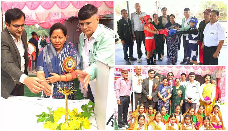 हल्द्वानी - &nbsp;जिला स्तरीय खेल महाकुम्भ का आगाज, अध्यक्ष जिला पंचायत बेला तोलिया ने किया शुभारम्भ&nbsp;