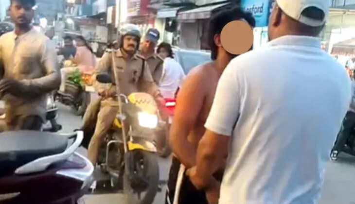उत्तराखंड - 10वीं क्लास की नाबालिक छात्रा का पीछा करता था युवक, लोगों ने नंगा कर पीटा फिर पुलिस के हवाले किया - Video&nbsp;