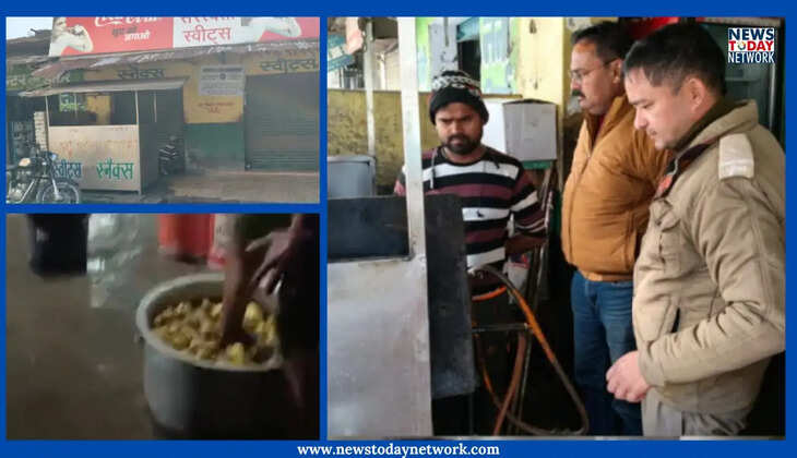 हल्द्वानी - वायरल वीडियो के बाद हरकत में आया खाद्य सुरक्षा विभाग, दुकान करवाई बंद लाइसेंस सस्पेंड