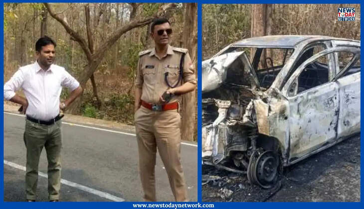 हल्द्वानी - अब चोरगलिया-सितारगंज मार्ग पर दो कारों में टक्कर से लगी आग, एक की मौत, दो दिन पहले कालाढूंगी रोड़ पर हुआ था हादसा&nbsp;