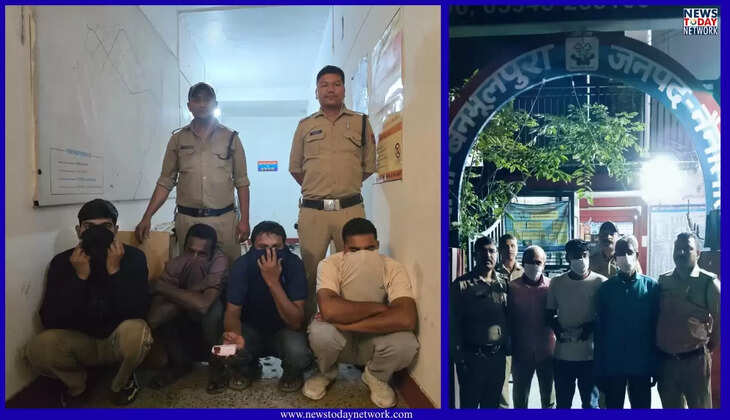 हल्द्वानी - दीवाली से पहले पुलिस की बड़ी कार्रवाई, बनभूलपुरा और टीपी नगर में सात जुआरी गिरफ्तार, इतना मिला कैश 