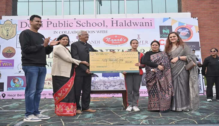 गणतंत्र दिवस पर हल्द्वानी डीपीएस में हुआ स्प्रिंग कार्निवल 3.0, टैलेंट हंट के जरिये दिखाई दी स्टूडेंट की प्रतिभा