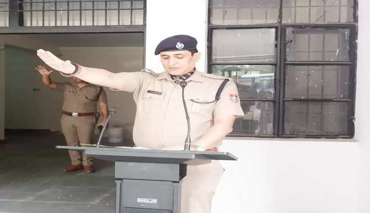 हल्द्वानी - विश्व पर्यावरण दिवस पर एसएसपी पंकज भट्ट ने पुलिस कर्मियों को दिलाई शपथ, की यह अपील&nbsp;