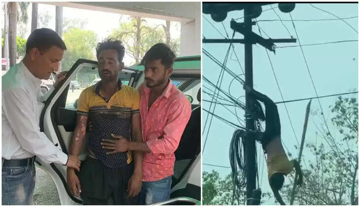 हल्द्वानी - हाईटेंशन लाइन में कार्य करते समय गंभीर रूप से झुलसा लाइनमैन, एसटीएच में करवाया भर्ती&nbsp;