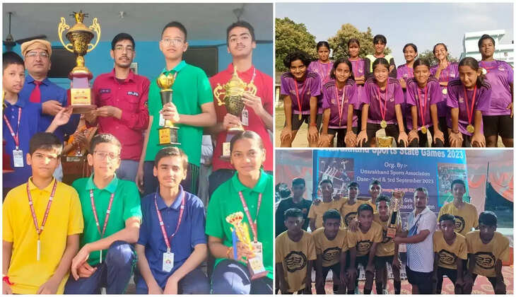 हल्द्वानी - फुटबाल और शतरंज प्रतियोगिता में क्वींस स्कूल का दबदबा, अब नेशनल टीम में करेंगे प्रतिभाग&nbsp;