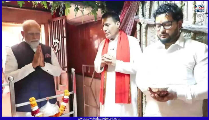 देहरादून - दून-दिल्ली एक्सप्रेसवे का प्रधानमंत्री मोदी ने किया लोकार्पण, डाट काली मंदिर पहुंचकर लिया आशीर्वाद&nbsp;