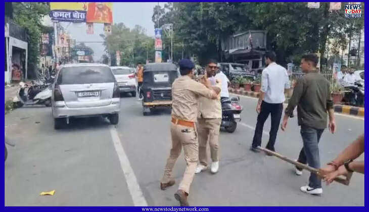 हल्द्वानी - छात्रसंघ चुनाव में बवाल, छात्रों के दो गुटों में जमकर झड़प, पुलिस ने दबोचा - Video&nbsp;