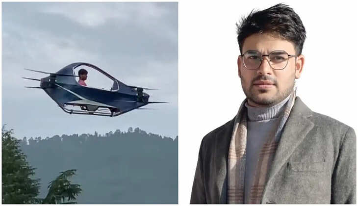 उत्तराखंड - अल्मोड़ा के रवि ने खुद के बनाए हेलीकॉप्टर से भरी उड़ान, भारत के पहले Personal Flying Vehicle बनाने का दावा&nbsp;